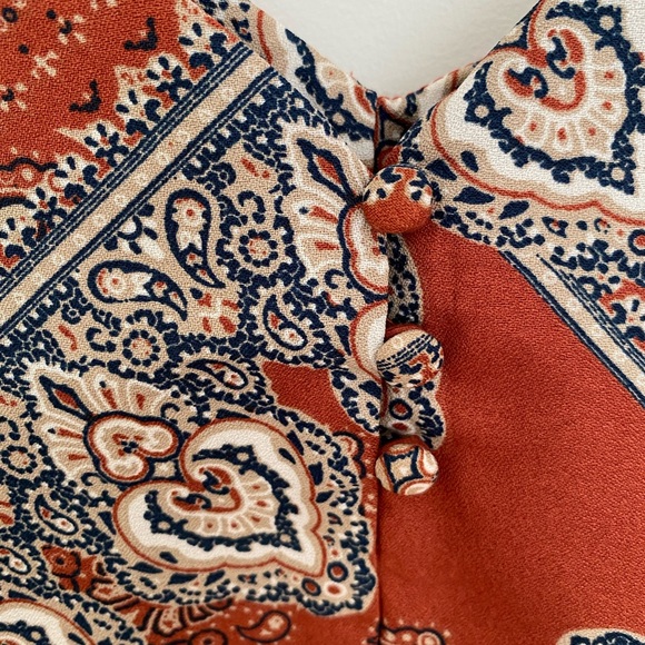 NWT ONLY boho paisley camisole. Sz 38. - Picture 4 of 4